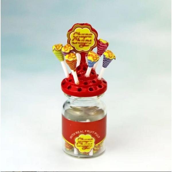 ※お急ぎの場合は、ご注文時に※※＜宅配便＞をご選択ください（有料）※ミニチュア雑貨  棒付キャンディボトルセット　キャンディ10個付きお好みのドールハウスのカスタマイズに※シールを貼って作成※撮影用小物は付属しません素　材：プラスチック　ガ...