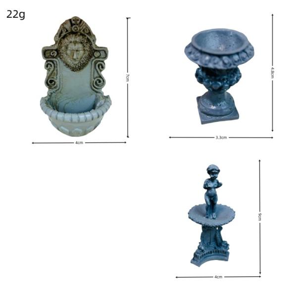 ※お急ぎの場合は、ご注文時に※※＜宅配便＞をご選択ください（有料）※ミニチュア雑貨　ガーデンオーナメント　置物ドールハウスのパーツイングリッシュガーデン風にアレンジしてはいかがですか※撮影用小物は付属しません。素　材：樹脂サイズ：写真参照　...