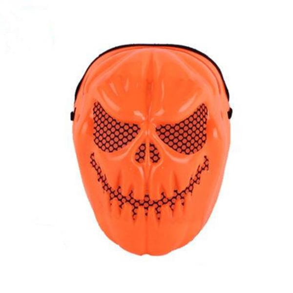 ハロウィン パンプキン ヘッド マスク ハロウィーンパーティーにお手軽パンプキンマスク面白グッズです素　材：PVCサイズ：23cm×18.5cm　　　　生産地：中国