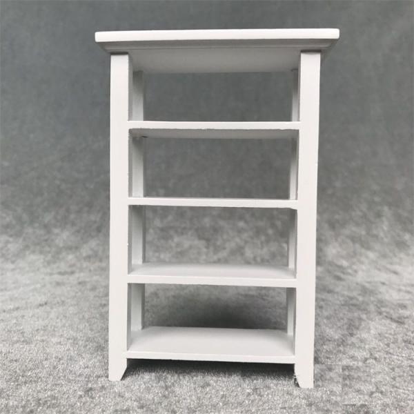送料無料 ミニチュア 雑貨 棚 ドールハウス キット たな 本棚 飾り棚