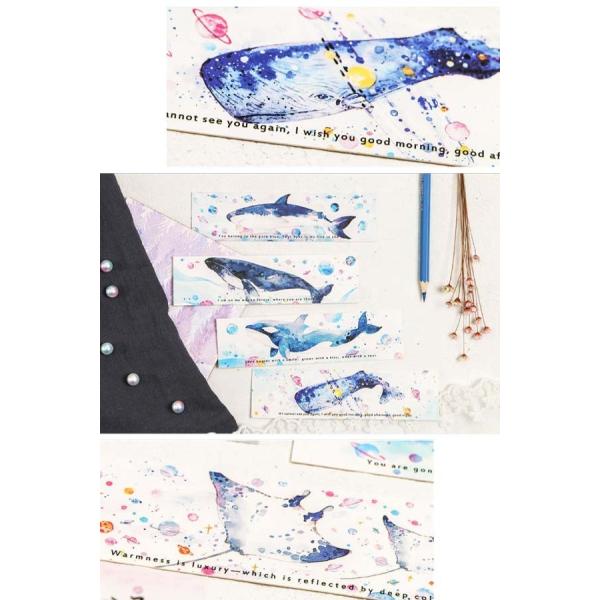 海洋生物 メッセージカード しおり メモ帳 魚 クラゲ 水族館 シェル 水彩 雑貨 文具 デコレーション ラッピング プレゼント Buyee 日本代购平台 产品购物网站大全 Buyee一站式代购 Bot Online
