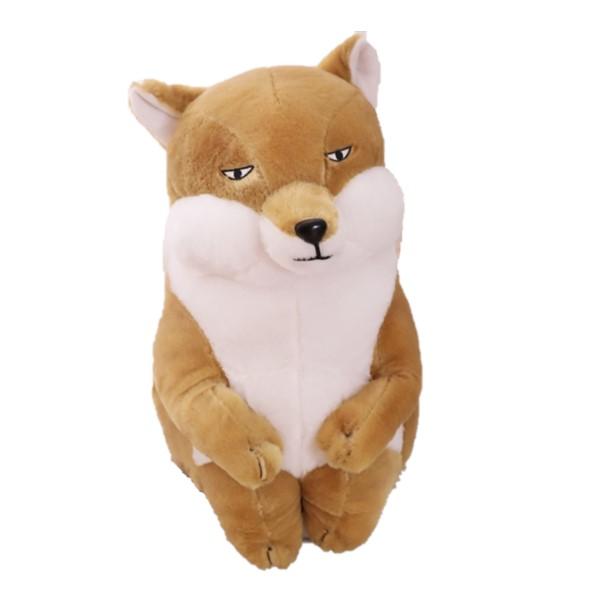 ぬいぐるみ チベットスナギツネ きつね 狐 ジト目 ふわふわ お