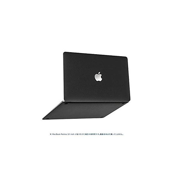 Wraplus For 旧型 Macbook Pro Retina 15 インチ ブラックレザー スキンシール Mid12 Mid Parselsorgu Com