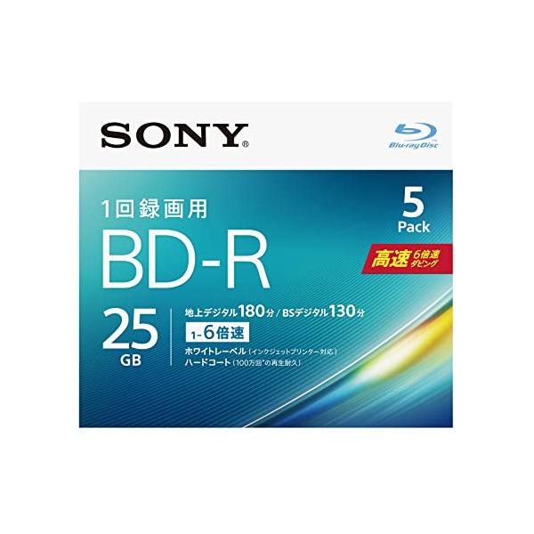SONY ビデオ用ブルーレイディスク 5BNR1VJPS6(BD-R 1層:6倍速 5枚パック) :20210924114859-00060:ショップアザラシ - 通販 - Yahoo!ショッピング SONY ビデオ用ブルーレイディスク 5BNR1VJPS6(BD-R 1層:6倍速 5枚パック) :20210924114859-00060:ショップアザラシ - 通販 - Yahoo!ショッピング