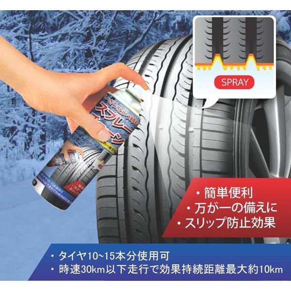 スプレー式タイヤチェーン 滑り止め スプレーチェーン スプレー式 スプレータイプ 雪道 凍結 タイヤ スリップ防止 緊急用 田村将軍堂 Buyee Buyee 日本の通販商品 オークションの代理入札 代理購入