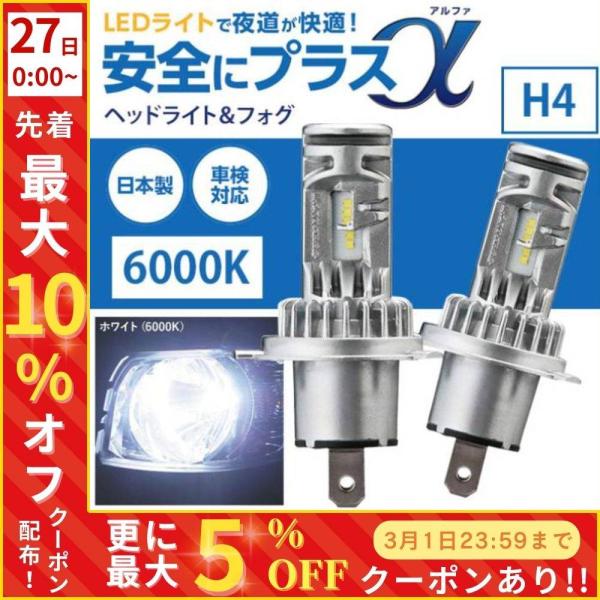 SPHERE LIGHT（スフィアライト） ヘッドライト led h4 車 ライジングα