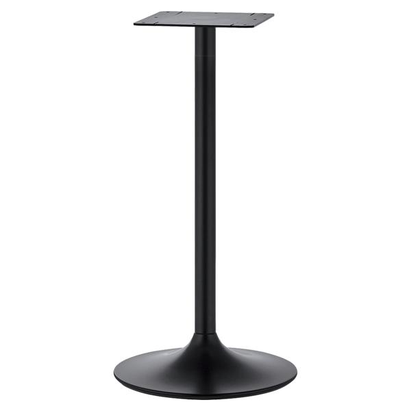 ■材質：スチール　※ベース合成樹脂巻■サイズ：φ370×H270〜700■受板：250×250■丸ポール：φ42■補足：完成品／サイズ選択／カラー選択【注意事項】※脚部カラーのクリア、黒皮調（艶消し）は、素地がそのまま出るため磨き痕や溶接部...