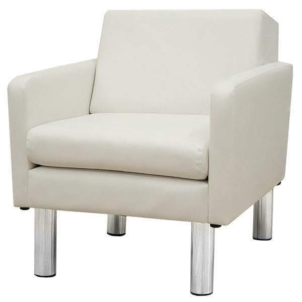 ■材質：天然木、ウレタンフォーム、鋼鉄スプリング■張地：合成レザー（PVC）■裏地：ポリエステル100%■脚部：スチール■重量：15.0kg■サイズ：W600×D600×H705（SH410）■補足：お客様組立品／張地選択北海道、沖縄、離島...