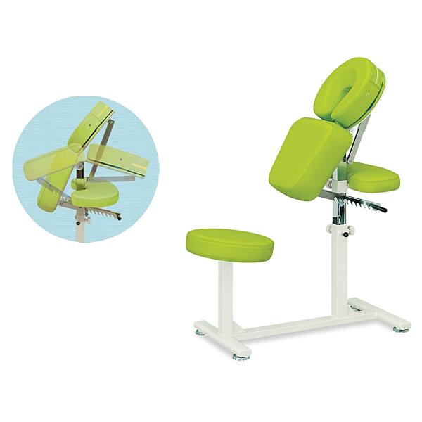 ■ヘッド：フェイスマット・ラチェット式15段階角度調節機能■バスト：フック式9段階角度調節機能■手置き：ラウンド型アームレスト■前ポール：ストッパー式6段階高さ調節機能　ノブネジ2カ所止め■後ポール：高さ固定式■重量：約19kg■サイズ：W...