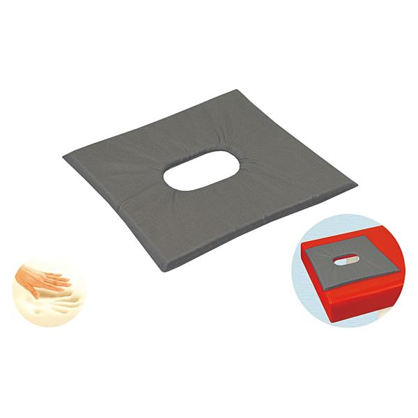 ■材質：ポンジ（ポリエステル100％）低反発ウレタンフォーム100％■カラー：限定色グレー■サイズ：W340×D340■補足：完成品／低反発【注意事項】※有孔専用綿製カバー（レザーカバー）等と併用してお使いいただけます。※低反発ウレタンは低...