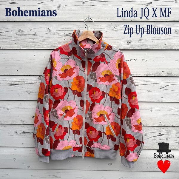BOHEMIANS（ボヘミアンズ） LINDA JACQUARD X MF ZIP UP BLOUSON