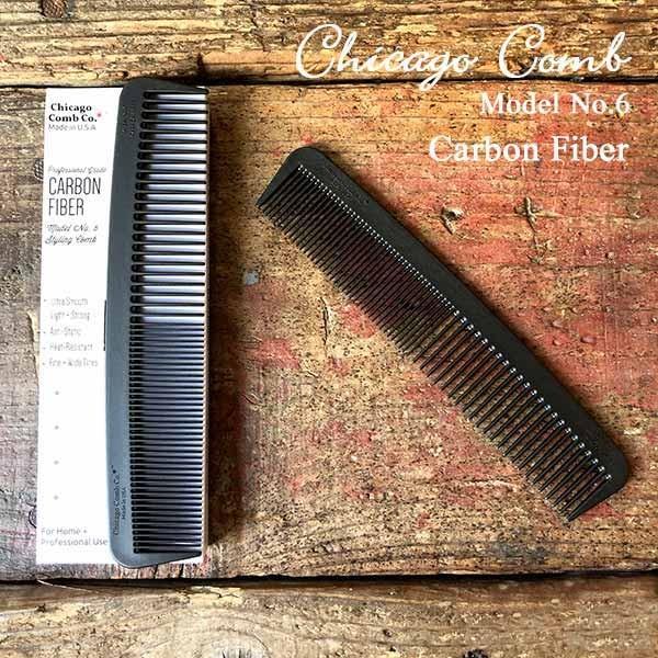 DETAIL（ディテール） Chicago Comb Model No.6 carbon fiber シカゴ