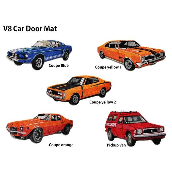 V8 Car Door Mat V8カー ドア マット アメ車 ガレージ 玄関マット コイヤー Buyee Buyee Japanese Proxy Service Buy From Japan Bot Online