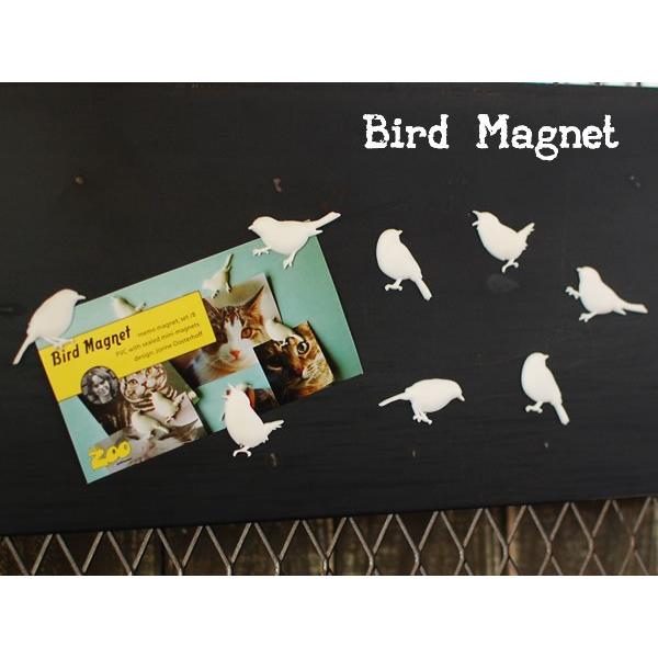 Puhlmann Bird Magnet White プルマンバードマグネット ホワイト 8個入り DETAIL インテリア