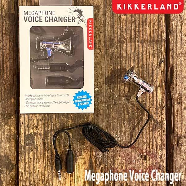 Megaphone Voice Changer メガホンボイスチェンジャー スマホ周辺機器 キッカーランド Kikkerland Detail Mvc1 Hutte 通販 Yahoo ショッピング