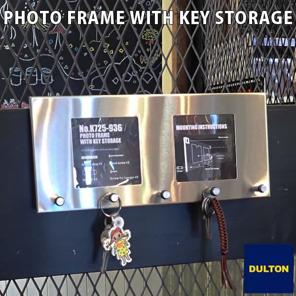 DULTON PHOTO FRAME WITH KEY STORAGE フォトフレーム ウィズ