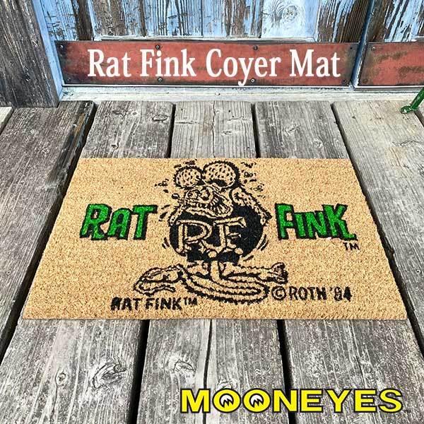 MOONEYES Rat Fink Coyer Mat ラットフィンク コイヤー マット 玄関