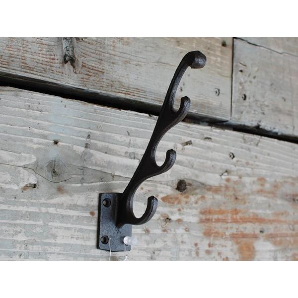 ダルトン DULTON Wave hook(アンティークブラック) ウォールフック壁掛式 アンティーク仕上