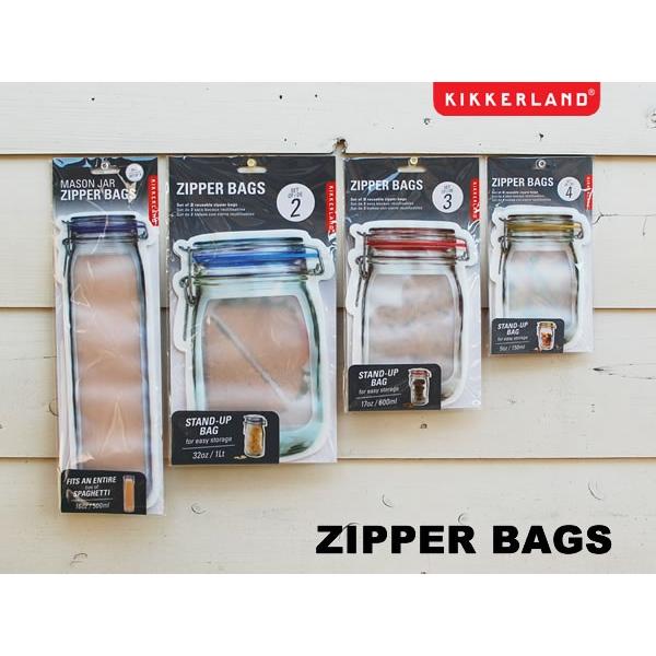 KIKKERLAND（キッカー ランド） Zipper Bags（ジッパー バッグ）