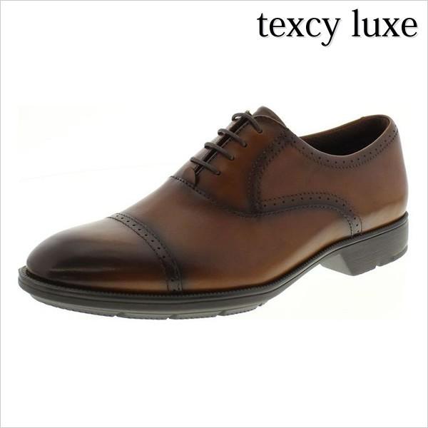 新品タグ付　アシックス　テクシーリュクス　texcy luxe　TU-7774茶 TU-7774(24.5cm ブラック): texcy luxe（テクシーリュクス