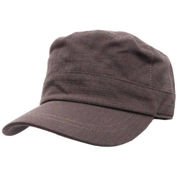 キャップ 帽子 無地 秋冬 コットン ワークキャップ M グレー cap