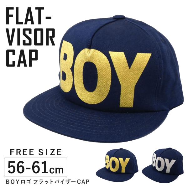 キャップ 帽子 深め シャイニーBOYロゴ メンズ 秋冬 レディース