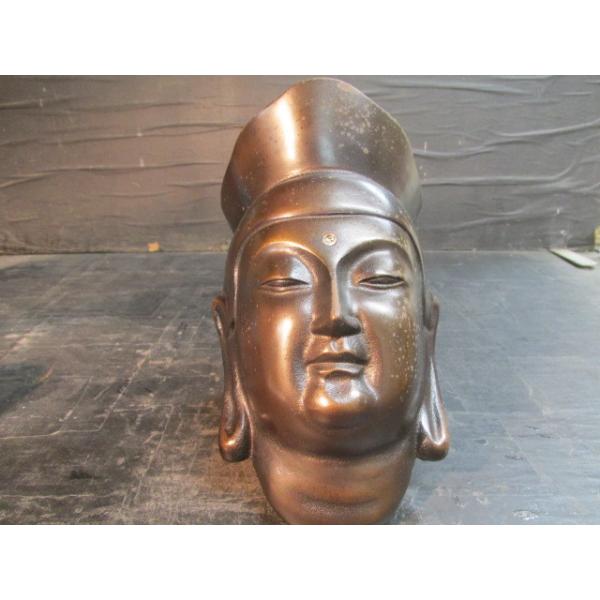 銘有 広隆寺弥勒菩薩仏面 壁飾 収納用袋付 806g : 手作りネット