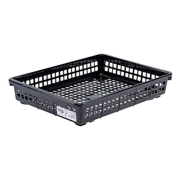 A4 スタッキングバスケット浅型 BK