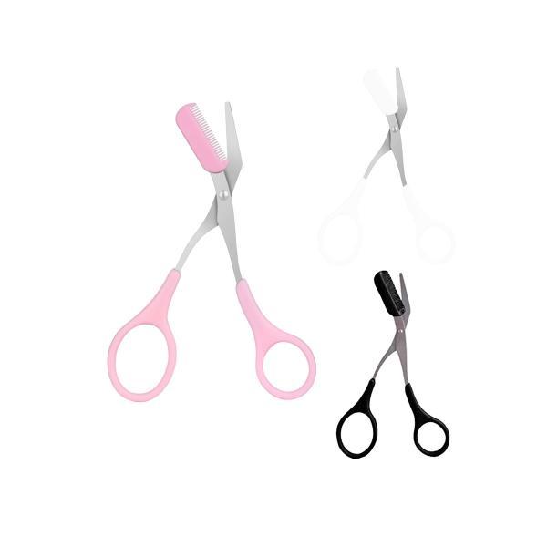 商品サイズ：画像参照セット内容：眉はさみ（はさみ本体、コーム）×1個数：同色2個製造国：中国※商品はOPP袋での簡易梱包となります。　また、製造時のロットによりパッケージの仕様やデザインが変わる可能性がございます。予めご了承下さい※日本語説...