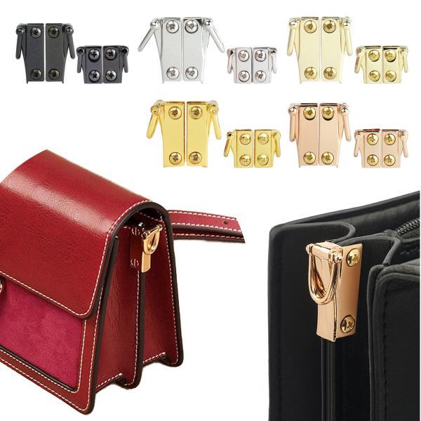 Dカン ショルダーストラップトチカン 留め具 バッグ 金具 ネジ式 角型