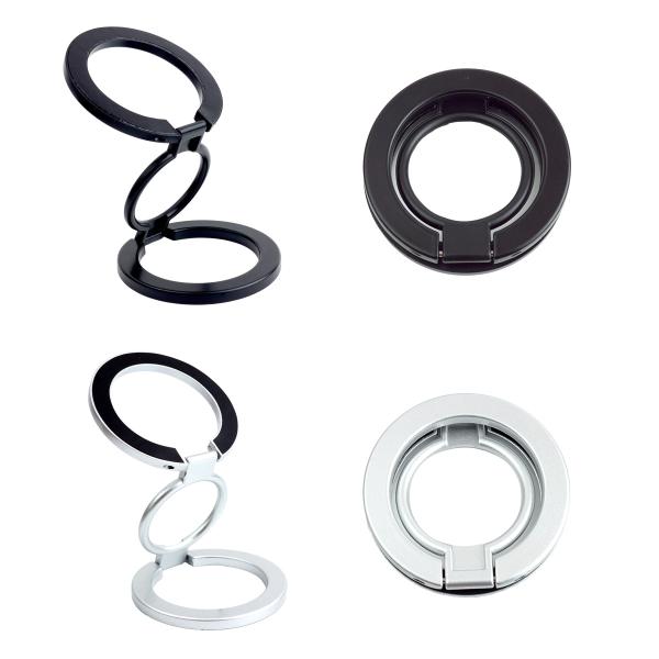 商品詳細サイズ：約16cm×約5.8cm厚さ：約1cm（折りたたみ時）重量：約74g商品仕様：マグネット式吸着対応機種：MagSafe対応機種製造国：中国※ケースでご利用の際は、MagSafe対応のケースまたは、金属リングの設置が別途必要で...