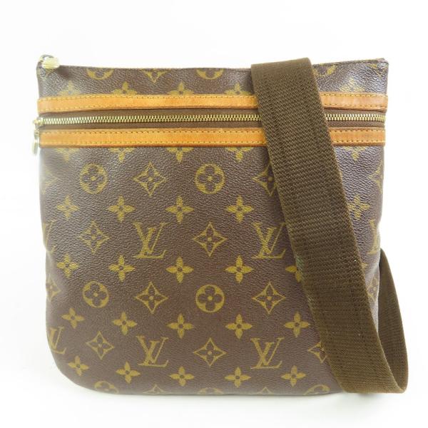 【極美品】ルイヴィトン ボディバッグ ポシェットガンジュ PVC モノグラム LOUIS VUITTON（ルイ・ヴィトン） 中綺麗 ポシェットボスフォール