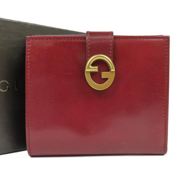 GUCCI（グッチ） 未使用品GUCCI Wホック インターロッキングG 106634