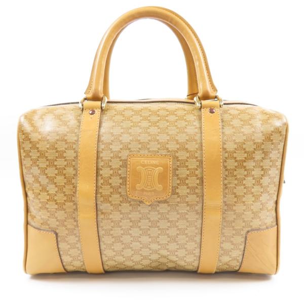 CELINE（セリーヌ） 中美品 マカダム 総柄 ミニボストンバッグ