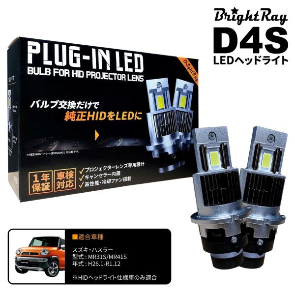 送料無料 1年保証 スズキ ハスラー MR31S MR41S (H26.1-R1.12) 純正HID