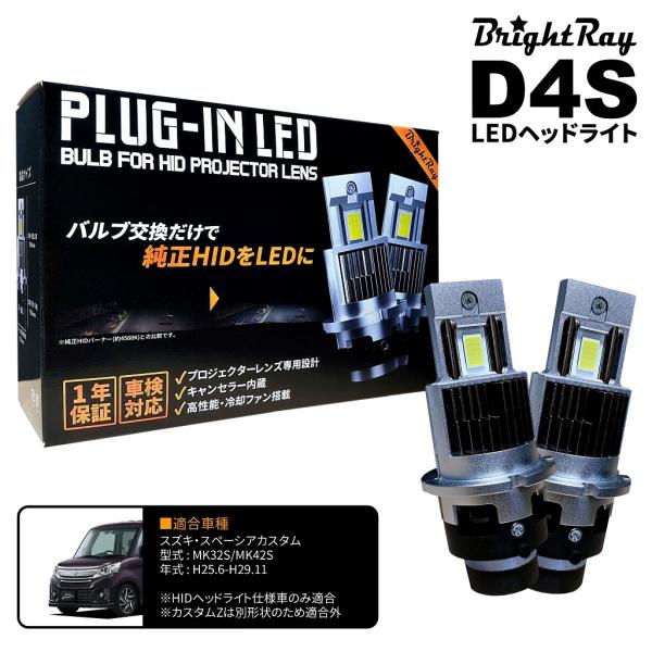 送料無料 1年保証 スズキ スペーシアカスタム MK32S MK42S (H25.6-H29