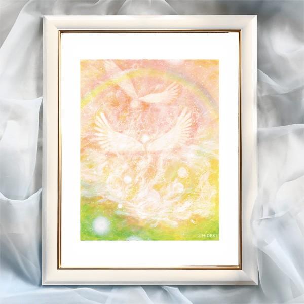 絵画 インテリア 玄関 風水 おしゃれ プレゼント 開運 天使 壁掛け絵画  