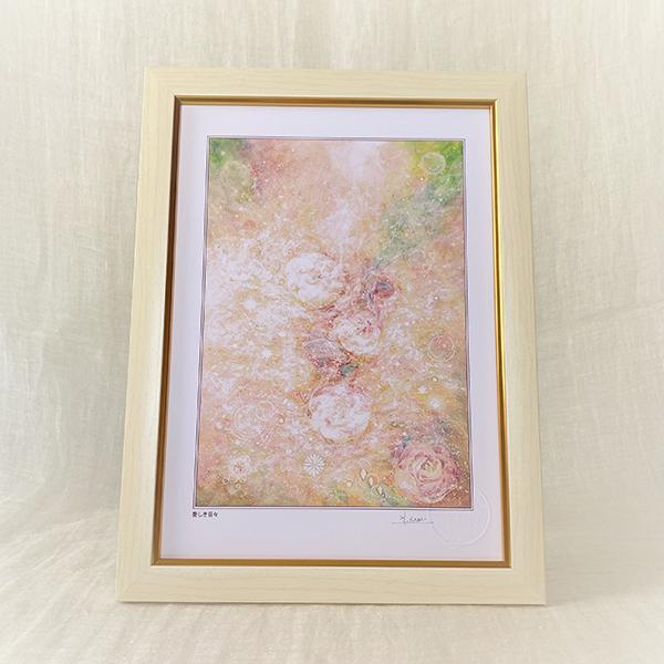 風水画 薔薇s 幸せ叶える愛のお花 ピンク 絵画 風水 玄関 インテリア