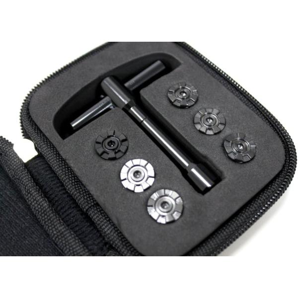 G25 I25 6点ウェイトセット 2g 4g 6g 8g 10g 12g 取付専用レンチセット