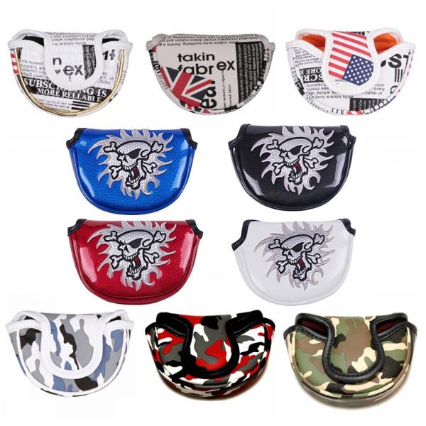 新品 パターカバー ヘッドカバー マグネット ゴルフ ヘッドカバー パターカバー 磁石タイプ マグネット式