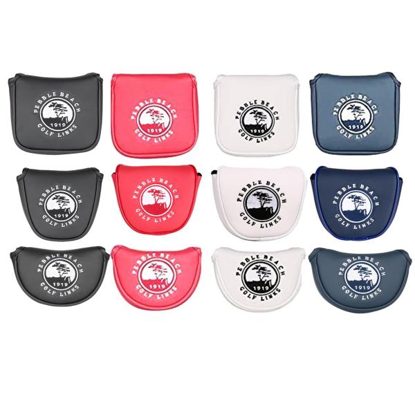 ゴルフヘッドカバー パターカバー マレット用 小型マレットタイプ対応 オデッセイ２ボール・テーラーメイド スパイダーパターに対応 マグネット付け