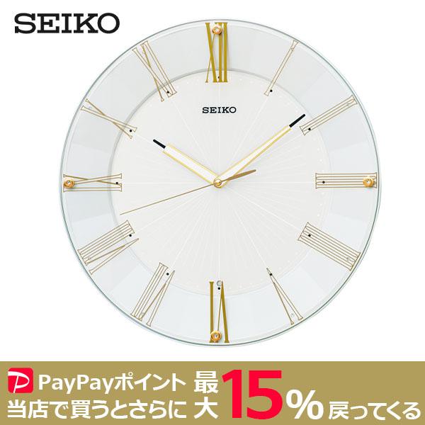 SEIKO（セイコー） 電波クロック モダン ローマ数字インデックス