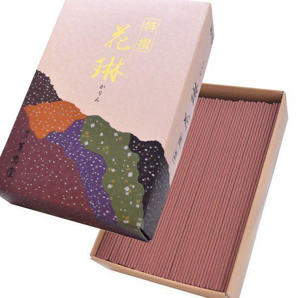 「薫寿堂」ミニサイズ 白檀の香りのお線香「特撰花琳」