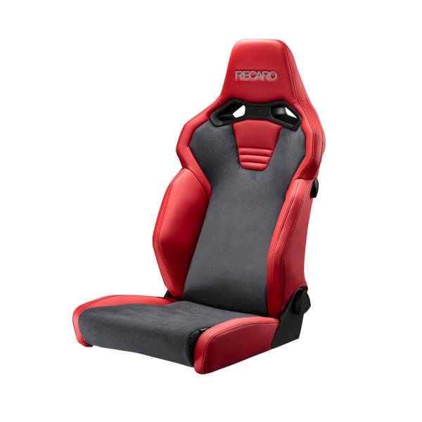 【受注生産】RECARO レカロ スポーツシート SR-C UT100H(シートヒーター付) CG/RD ※アームレスト取付不可モデル 81-121.21.647-0 保安基準適合品