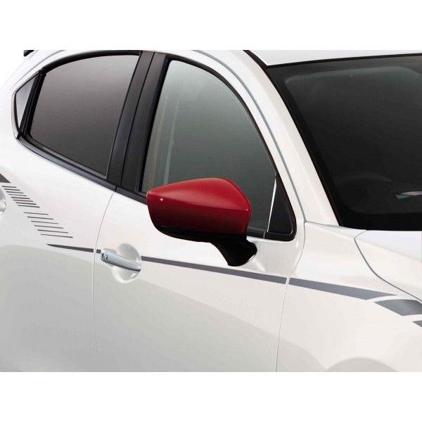 マツダ マツダ（MAZDA） ドアミラーガーニッシュ左(ソウルレッド