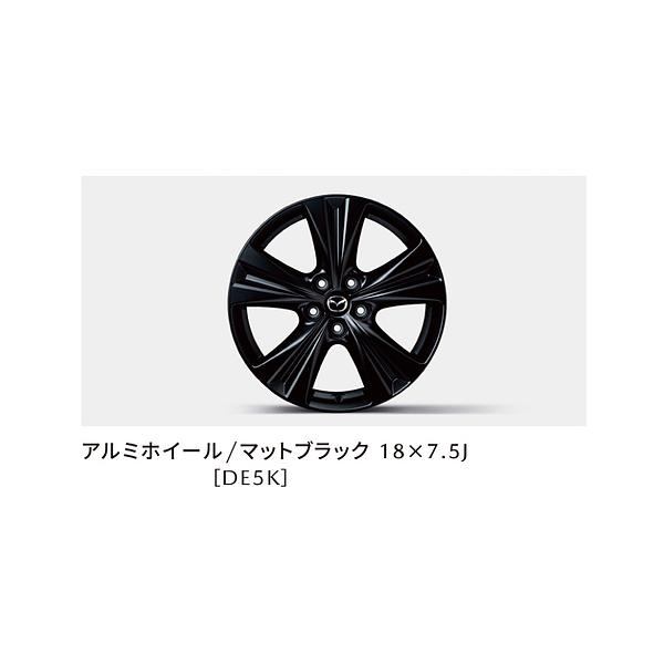 マツダ マツダ純正オプション アルミホイール マットブラック 1 マツダ マツダ純正オプション アルミホイール マットブラック 1