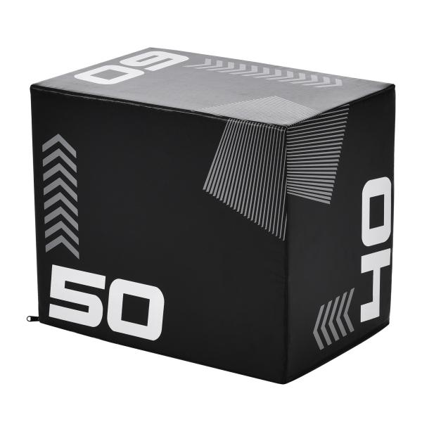 プライオボックス ソフト 40×50×60cm プライオメトリクス 跳び箱 3in1 ボックス 陸上 球技 フィットネス 昇降台 ジャンプ台 ステップ台 爆買