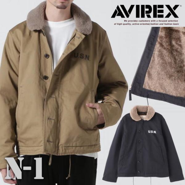 AVIREX N-1 PLANE デッキジャケット ジャケット メンズ ミリタリー Y_U 7834952029 ★REVM 7986929 アウター フライトジャケット ブルゾン アヴィレックス
