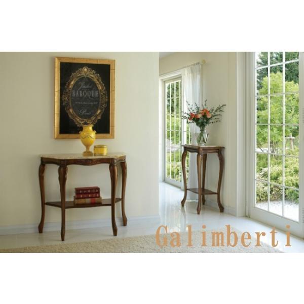 送料無料 家具 インテリア イタリア コンソールテーブル ガリンベルティ社 大理石コンソール テーブル テーブル 3 ハイパードリーム