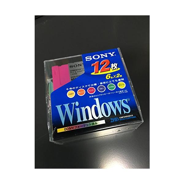 SONY 12MF2HDQDVX フロッピーディスク(DOS/V用) 12MF-2HDQDVX 